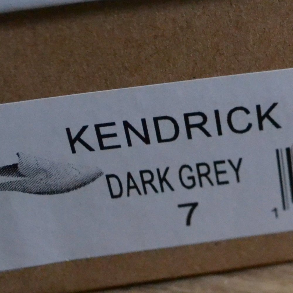 NIB Mi iM Kendrick Dark Gray Genuine Leather Pointed Toe Western Mule Size 7 - Picture 5 of 6